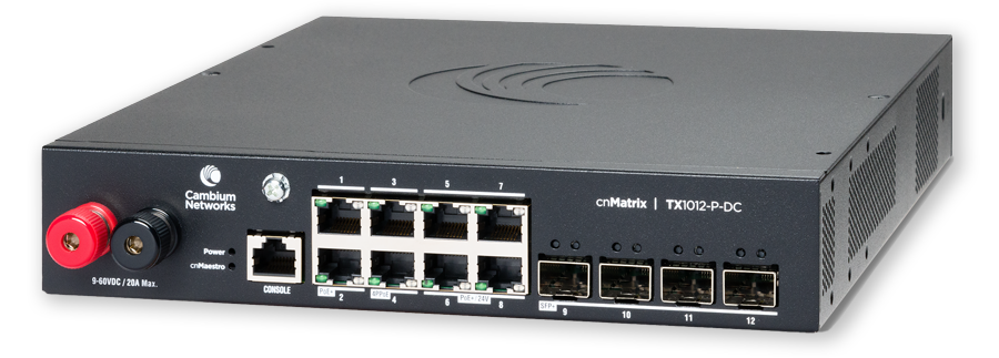 Cambium Switch cnMatrix TX1012-P-DC