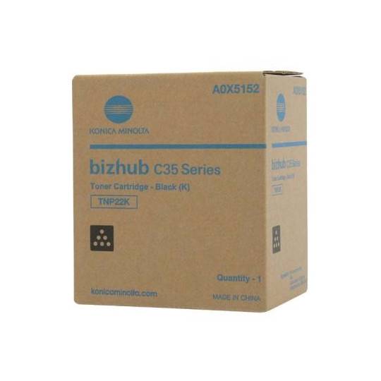 TONER MINOLTA BIZHUB C35 TNP22 BLACK
