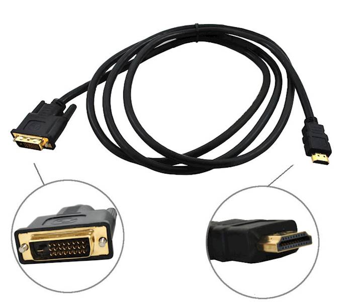 006 Kabel HDMI-DVI 5m