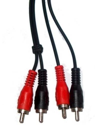 Kabel 2RCA wtyk - 2RCA wtyk 1,8m