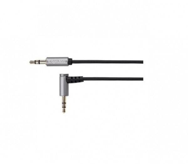 Kabel Jack 3,5 wtyk prosty - 3,5 wtyk kątowy 1,8m