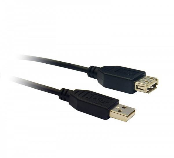 Kabel USB A wtyk - USB gniazdo ( przedłużka ) 1,8m