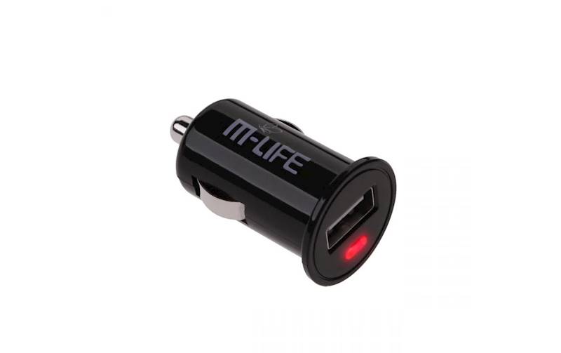 Ładowarka samochodowa M-LIFE gniazdo USB 1A