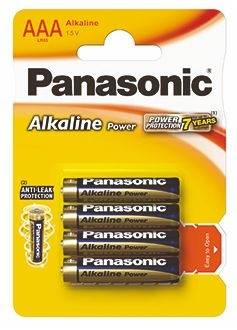 Bateria AAA Panasonic POWER ALKALINE