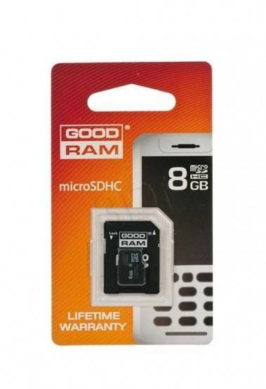 Karta pamięci micro SDHC 8G+adpter