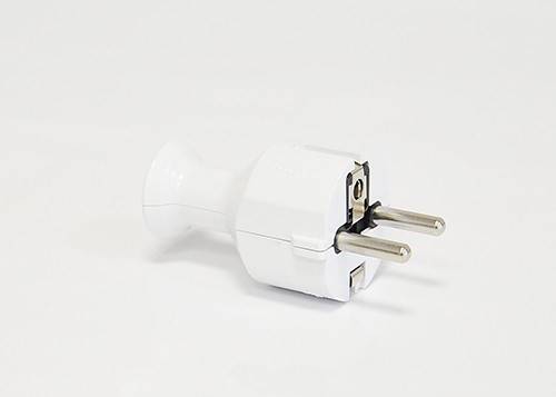Wtyczka prosta rozbieralna 2p+Z 16A 250V WT-40