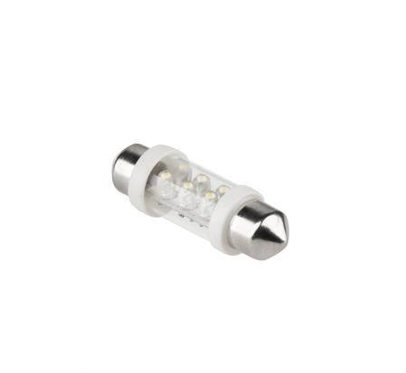 Żarówka samochodowa LED 12V 6-LED biała