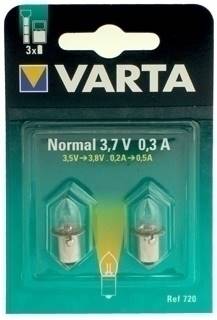 Żarówka 720 3,7V 0,3A