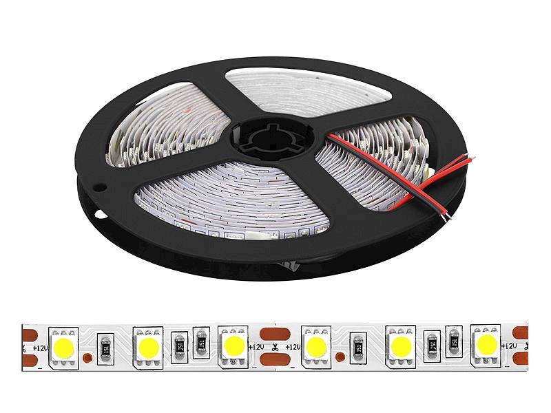 Taśma LED 5050 12V biały zimny 300 diód/5m