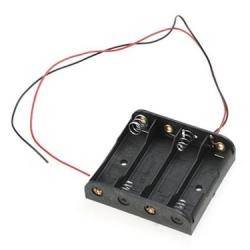 Koszyk na 4 baterie typu AA (1,5V)