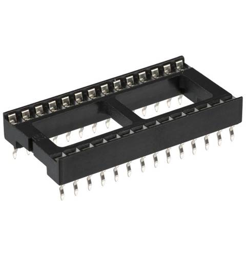 Podstawka 28PIN zwykła szeroka