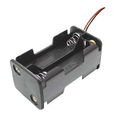 Koszyk na 4 baterie typu AA kwadratowy (1,5V)