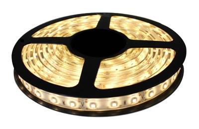 Taśma LED biała ciepła 12V 3528 5m / 300 IP65