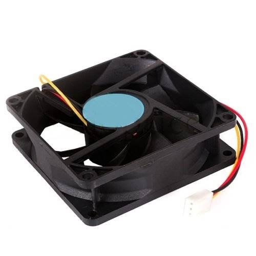 Wentylator 12V 80x80x25 ślizg 3 przewody