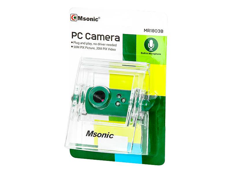 Kamera internetowa PC zielona