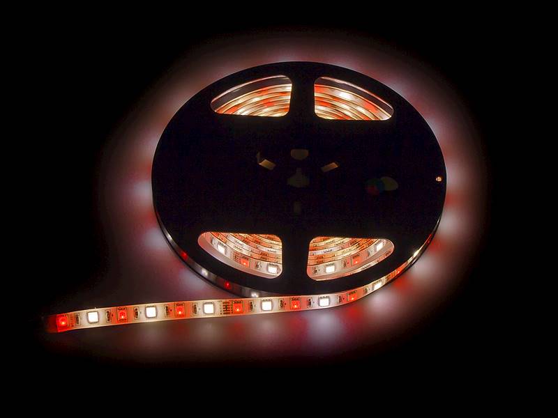 Taśma LED RGBW + biała ciepła 5050 5m/300