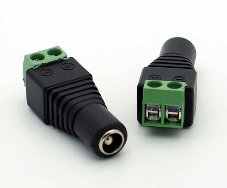 Gniazdo DC 2,5mm/5,5mm z szybkozłączem