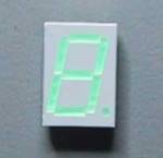 Wyświetlacz 1-cyfra zielony h=12,70mm w.anoda