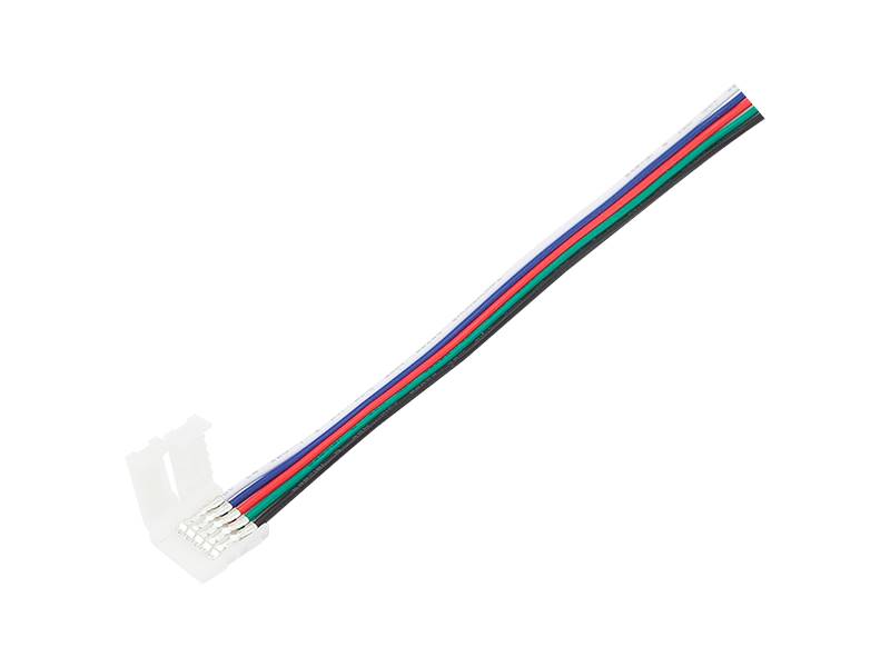 Konektor do taśm LED 10mm RGBW z przewodem