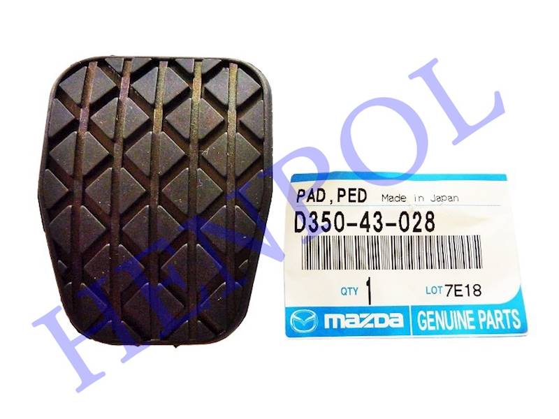 NAKŁADKA PEDAŁU SPRZĘGŁA / HAMULCA ORYGINAŁ MAZDA WX303-OE