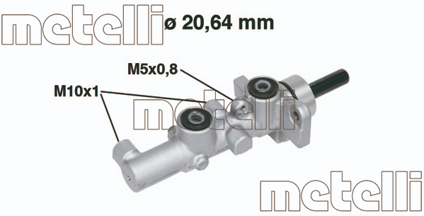 POMPA HAMULCOWA METELLI HX345A-MET