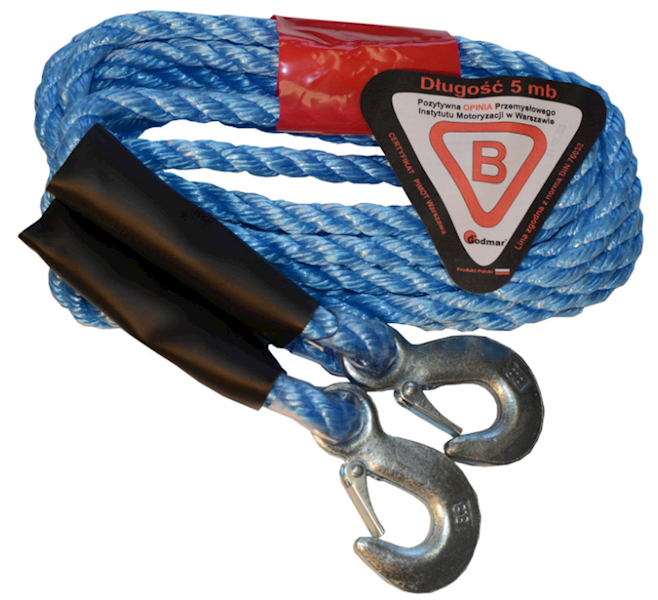 LINKA HOLOWNICZA Z HAKAMI DO 2.5T TITANUM GODMAR