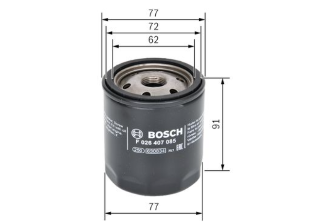 FILTR OLEJU BOSCH FO300-BOS