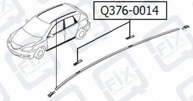 ZAŚLEPKA RELINGU Q-FIX WX300-QF