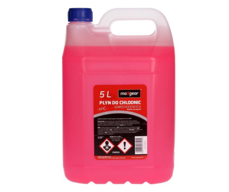 PŁYN DO CHŁODNIC G12 RÓŻOWY 5L MAXGEAR