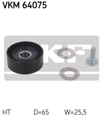 ROLKA NAPINACZA PASKA WIELOROWKOWEGO SKF RX327-SKF