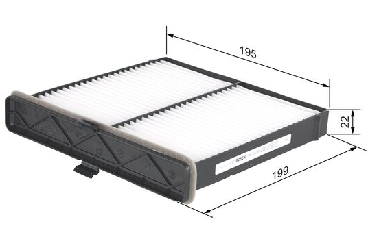 FILTR KABINOWY BOSCH FK308-BOS