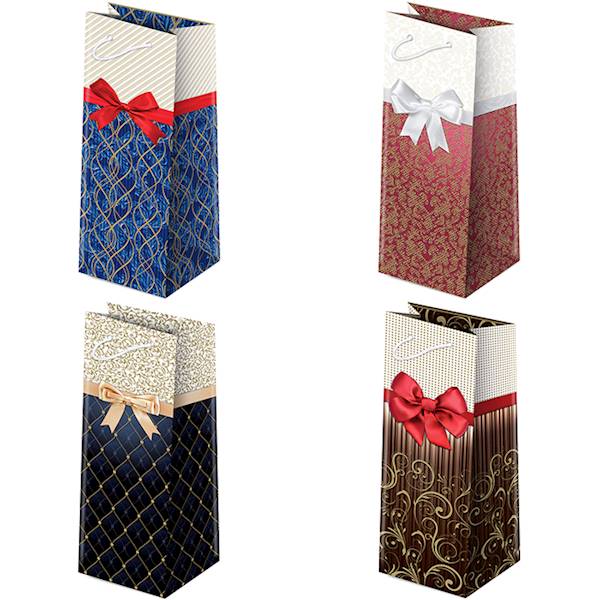 Torebki ozdobne AL-0 set 24 Kokardy Eleganckie