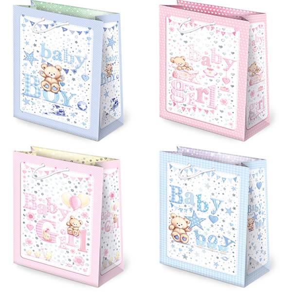 Torebki ozdobne T-2L set 68 Baby Girl, Baby Boy