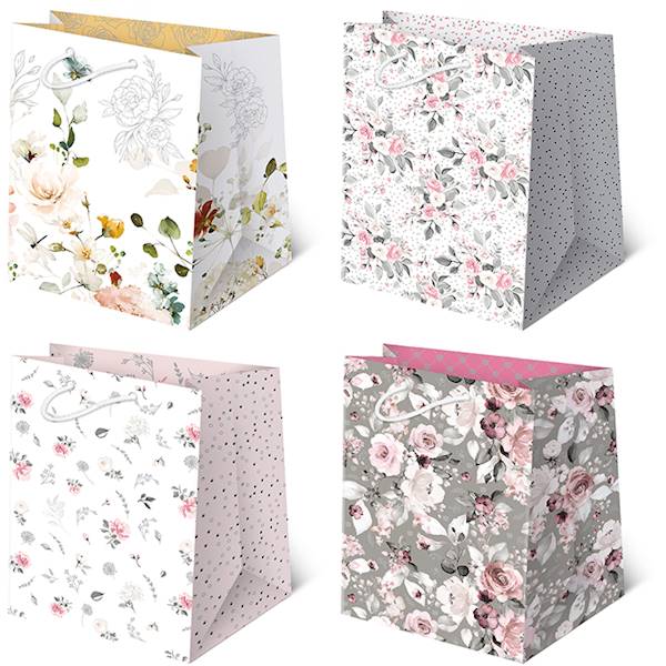 Torebki ozdobne T-16L set 106 Kwiaty