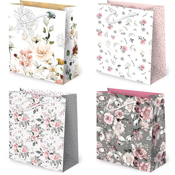 Torebki ozdobne TD set 106 Kwiaty