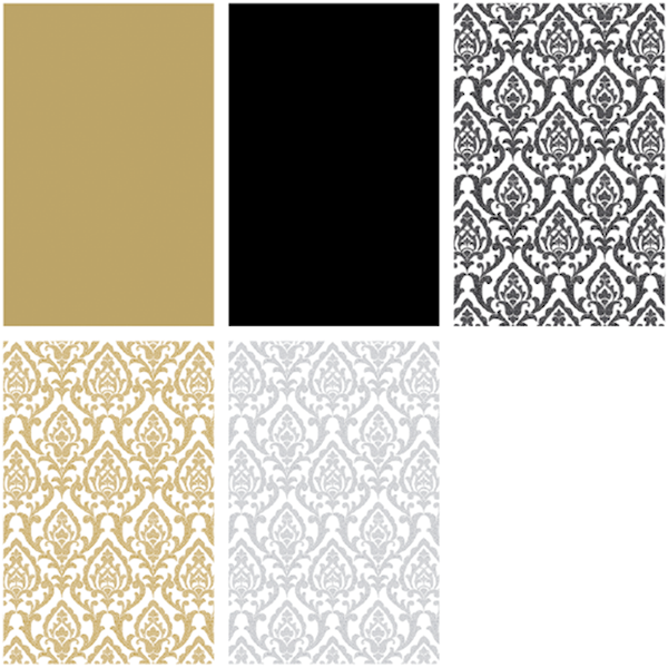 Papier ozdobny 2m 50 ark. Set 53: Ornament