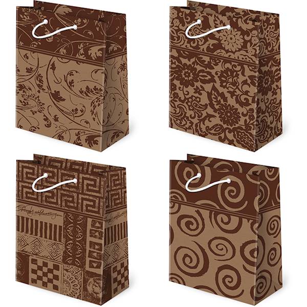Torebki ozdobne T-4 KRAFT set 131 Rustic style