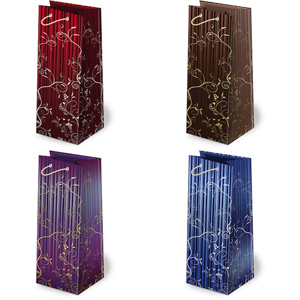 Torebki ozdobne AL-2 set 1 Paski ciemne