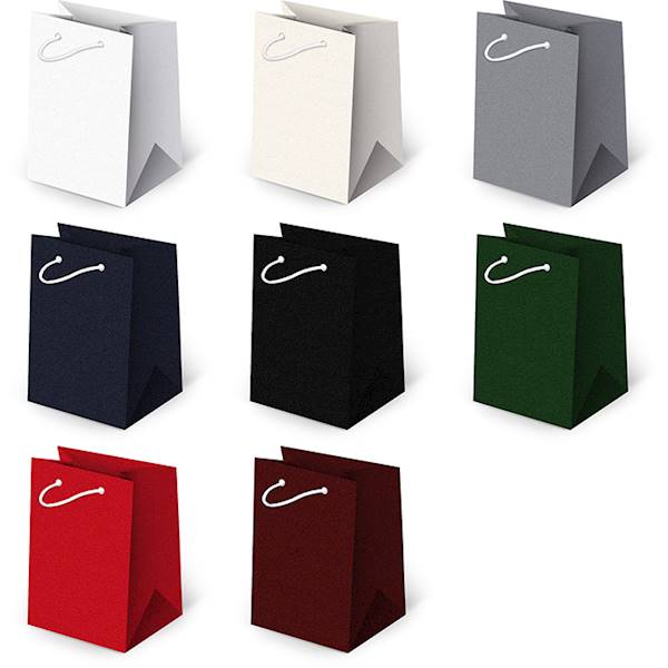 Torebki ozdobne MINI set 123 Satynowy metalic