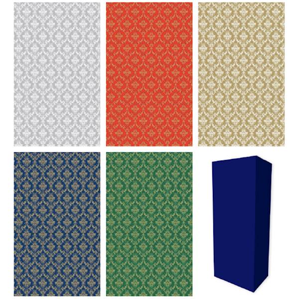 Papier ozdobny 2m 50 ark. Set 34: Ornament