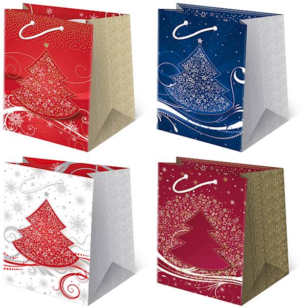 Torebki ozdobne T-16L set S-34 Elegant trees
