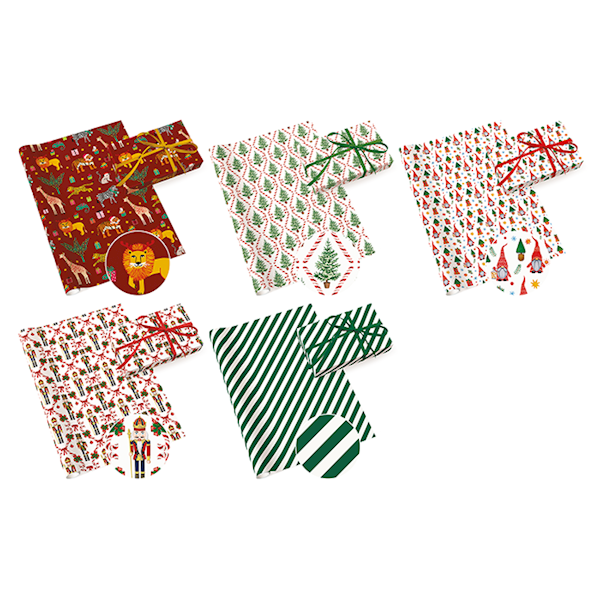 Papier 2m 50 arkuszy - S-34 Christmas