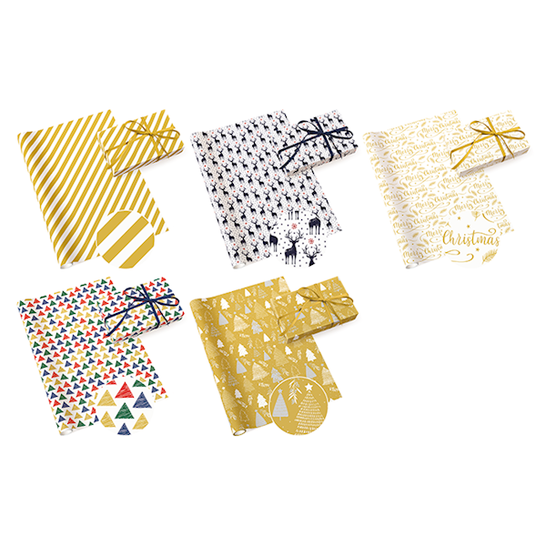 Papier 2m 50 arkuszy - S-32 Light Christmas