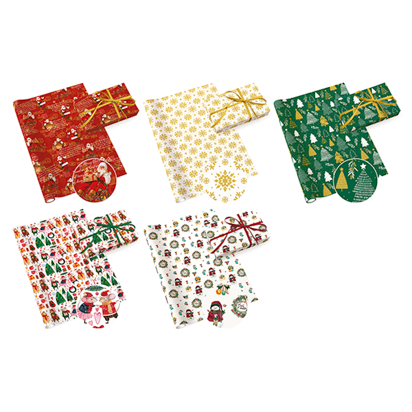 Papier 2m 50 arkuszy - S-30 Santa
