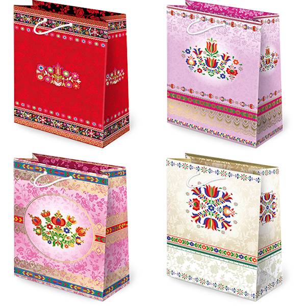 Torebki ozdobne T-2L set 96 Folklor Słowacja