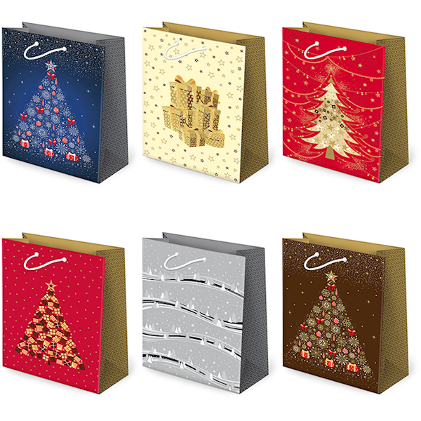 Torebki ozdobne T-2 AVANTGARDE set S-2 Christmas