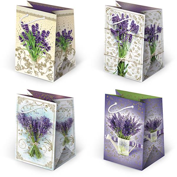 Torebki ozdobne T-5L set 27 Lawenda