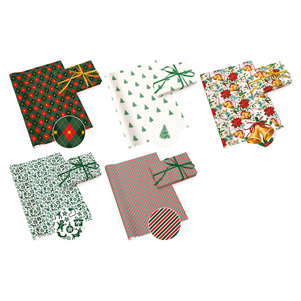 Papier 2m 50 arkuszy - S-35 Classic Christmas