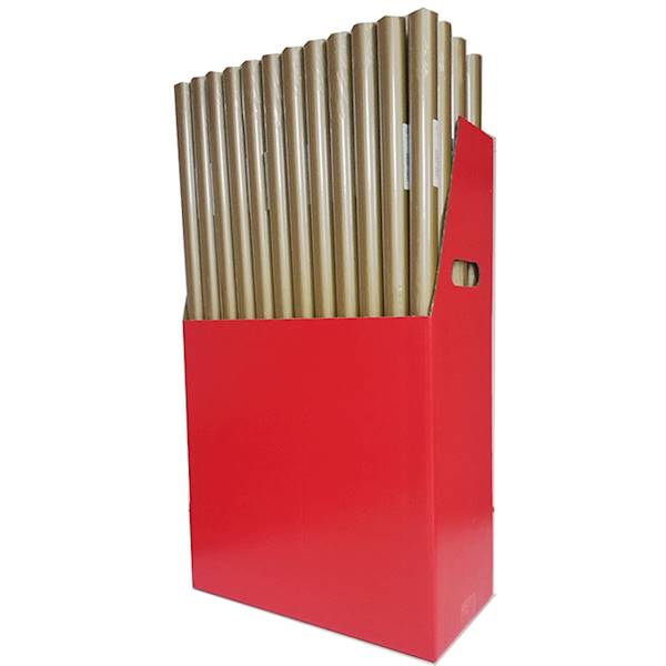 Papier ozdobny 2m 70 ark. Set 25: Złoto