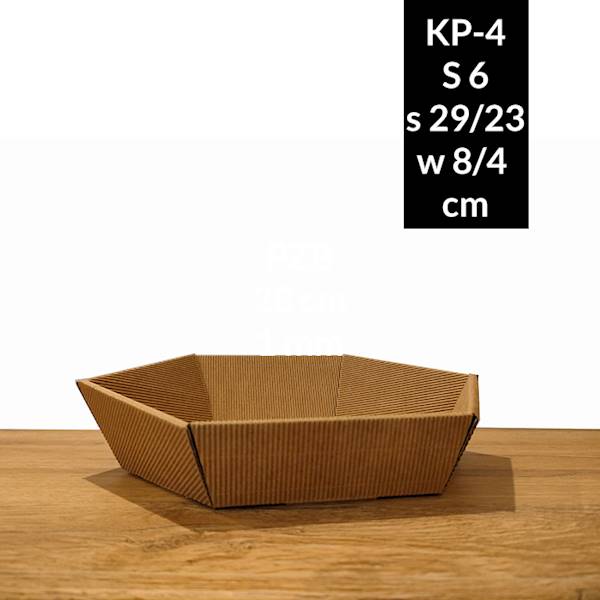 Kosze prezentowe GM-KP-4 Sześciokątne małe -10 szt